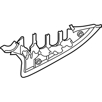 BMW 12907571276 Sealing Partition Panel, Bottom Part