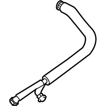 BMW 11157581815 Vent Hose