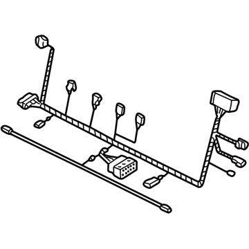 BMW 61128370335 Current Supply Wiring Set