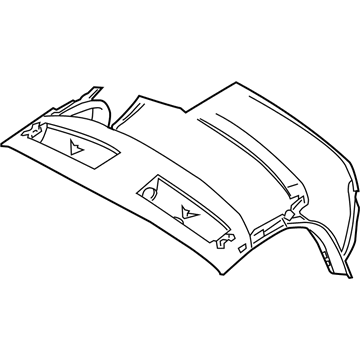 BMW 54347114083 Folding-Top Frame With Main Bearing