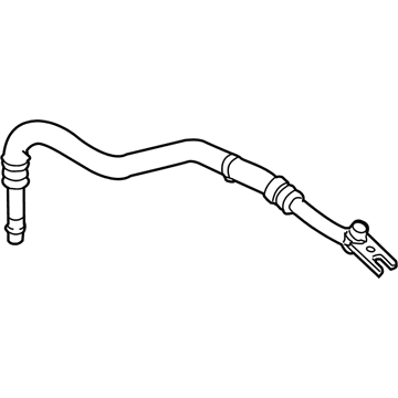 BMW 17227567208 Engine Oil Cooler Pipe, Return