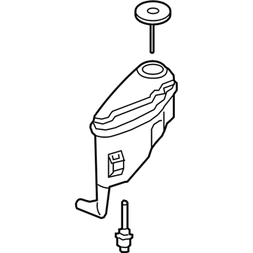 BMW 750i xDrive Power Steering Reservoir - 32416799590