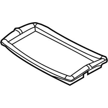 BMW 51167018120 Gasket, Storage Compartment., Centre Armrest