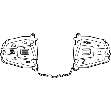 BMW 61315A7A4D2 SWITCH MFL