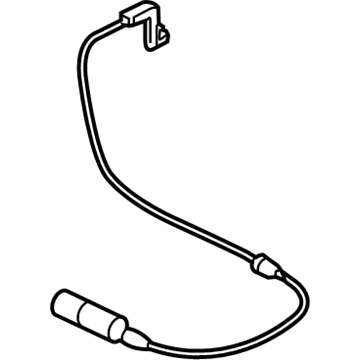 2013 BMW X5 M Brake Pad Sensor - 34356789080