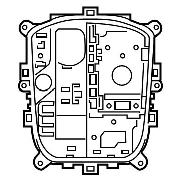 BMW 61315A68DD9 REPAIR KIT CENTER CONSOLE CO