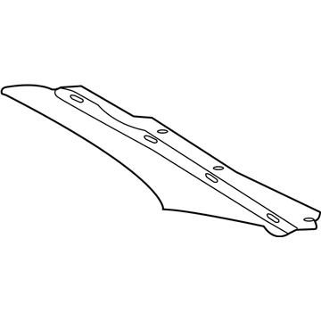 BMW 51437024949 Trim Panel C-Column, Front Left