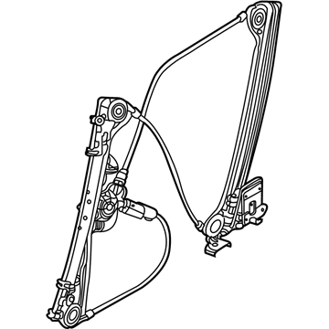 BMW Z4 M Window Regulator - 51337198909