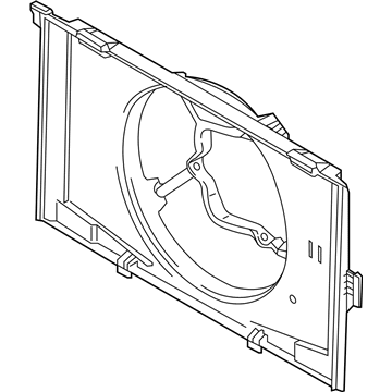 BMW i3s Fan Shroud - 67327646079