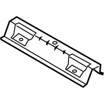 BMW 41123404992 Cross Member, Boot Floor, Front Top