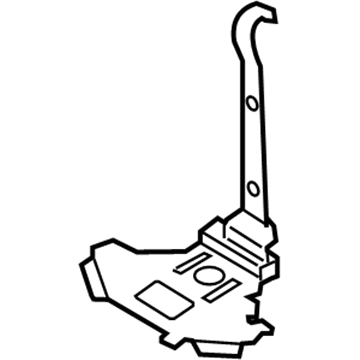 BMW 41123404991 Battery Carrier, Rear