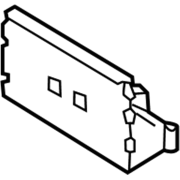 BMW 41128411087 Centre Latching Bracket Support