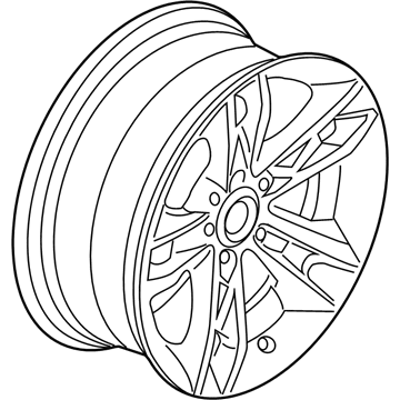 BMW 36116789142 Light Alloy Rim