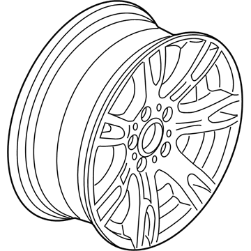 BMW 36117842635 Light Alloy Rim