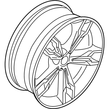 BMW 530i Alloy Wheels - 36117855087