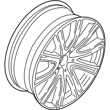 2019 BMW 530e xDrive Alloy Wheels - 36118053502