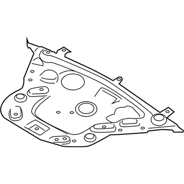 BMW 31116777727 Reinforcement Plate