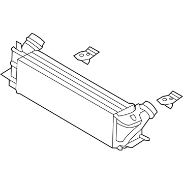 BMW 528i Intercooler - 17117618768