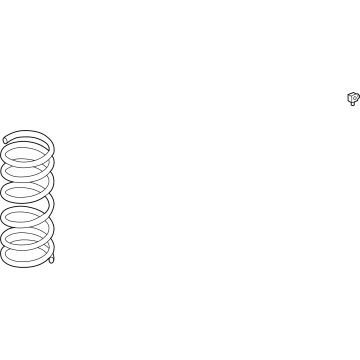 BMW X6 M Coil Springs - 31335A41FB8