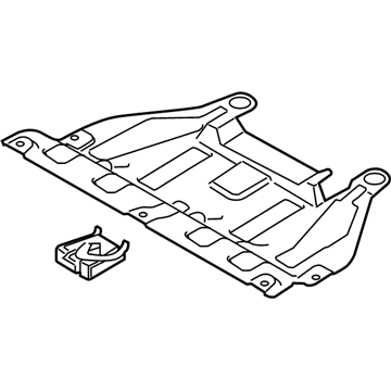 BMW 31102284631 Stiffening Plate