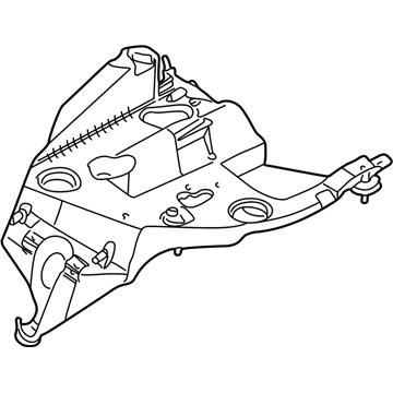 BMW 63128387096 Bracket Headlight Right