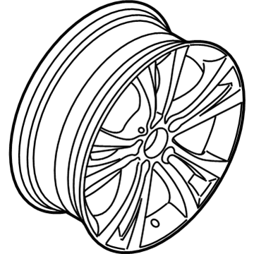 2014 BMW M235i Alloy Wheels - 36116796210