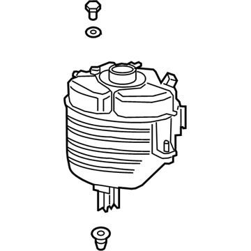 2020 BMW M340i xDrive Coolant Reservoir - 17138610652