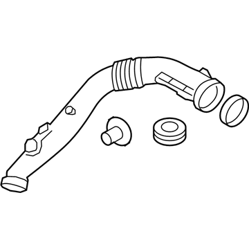 BMW 740Li Air Hose - 13717582312