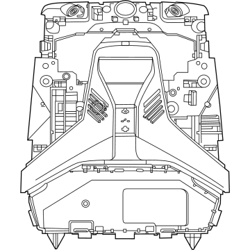 BMW 61315A76549 ROOF FUNCTION CENTER