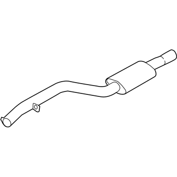 2019 BMW X7 Exhaust Resonator - 18307935428