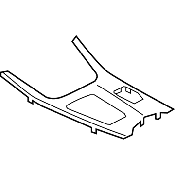 BMW 51169200952 Decorating Panel For Centre Console