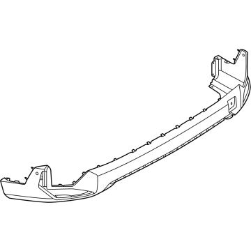 BMW 51125A5AEF8 BUMPER COVER REAR LOWER