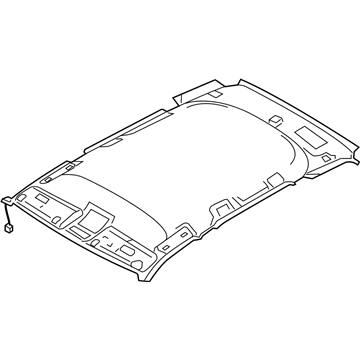 BMW 51443413353 Headlining Panoramic Roof