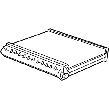 BMW 64111393212 Heater Radiator With Plastic Water Box