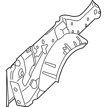 BMW 41007179532 Right Interior Side Frame