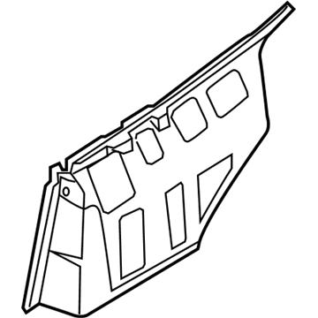 BMW 41007179557 Reinforcement Column B Inside Left