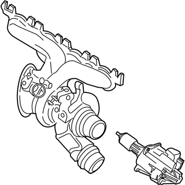 2019 BMW 530i xDrive Exhaust Manifold - 11658631891