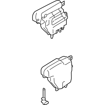 BMW Alpina B7 Coolant Reservoir - 17138610819