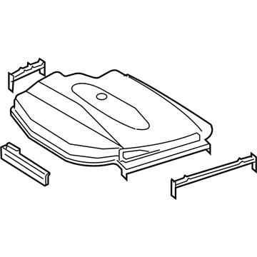 BMW 12907544575 Cover Electronic-Box