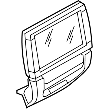 BMW 65509166783 Rear Compartment Monitor