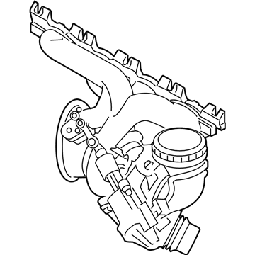 BMW Exhaust Manifold - 11658626637