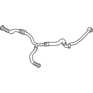 BMW M760i xDrive Oil Cooler Hose - 17227952926