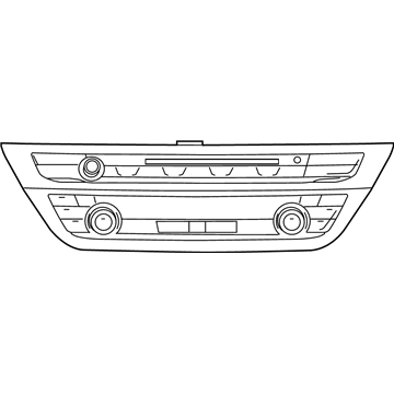 BMW M5 A/C Switch - 61315A480C3