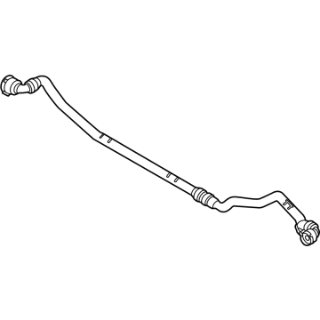 BMW 750e xDrive Coolant Reservoir Hose - 17129844142