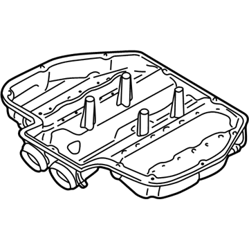 BMW 11617831265 Air Collector Bottom Part