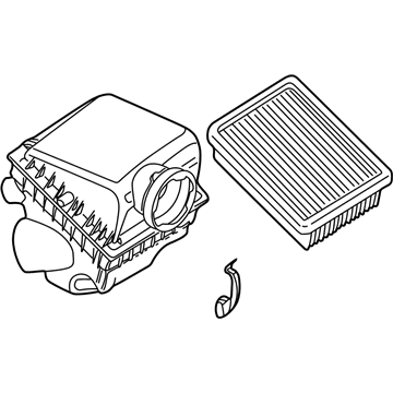 BMW M5 Air Filter Box - 13711406805