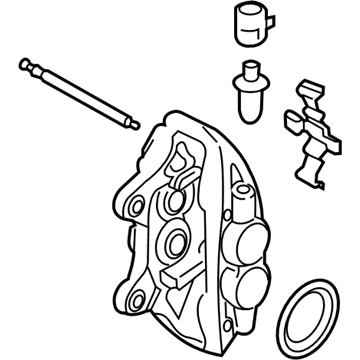 BMW ActiveHybrid 3 Brake Caliper - 34116799469