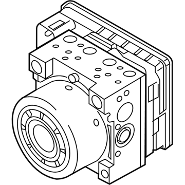 BMW X1 ABS Control Module - 34515A374B5