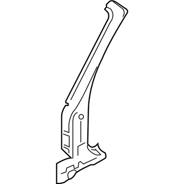 BMW 41217193287 Column A Exterior, Left