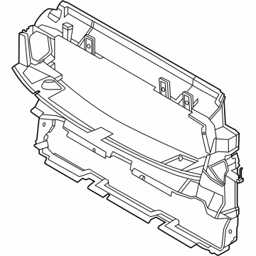 BMW 51118497281 AIR DUCT, RADIATOR